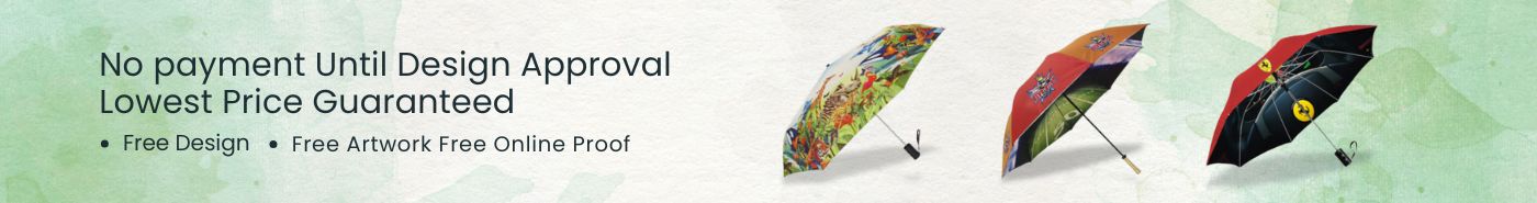 custom umbrellas category banner