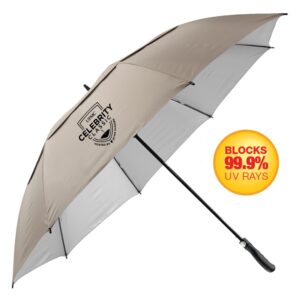 The Vented Hybrid UV Golf Umbrella
