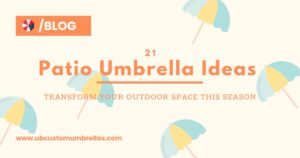 Patio Umbrella Ideas